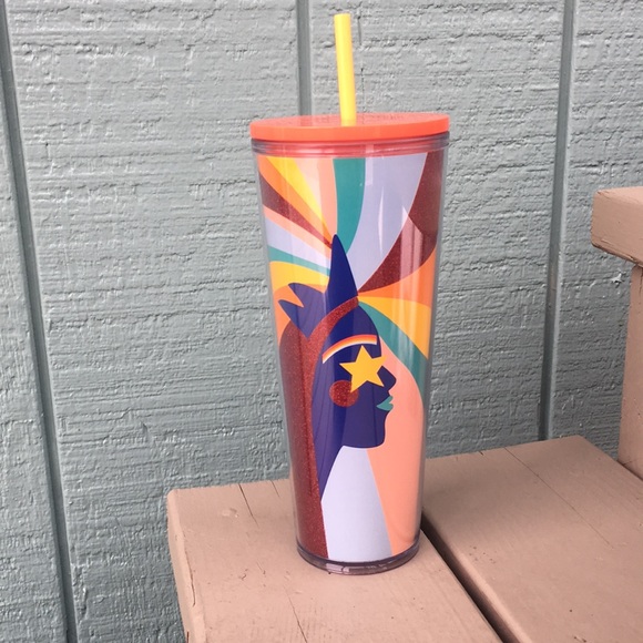 STARBUCKS Mermaid PRIDE Tumbler Cup 24 oz NEW